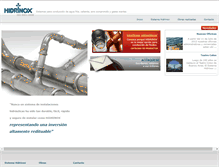 Tablet Screenshot of hidrinox.com